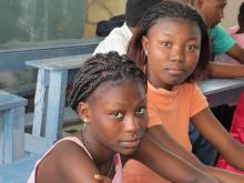 Haitian students